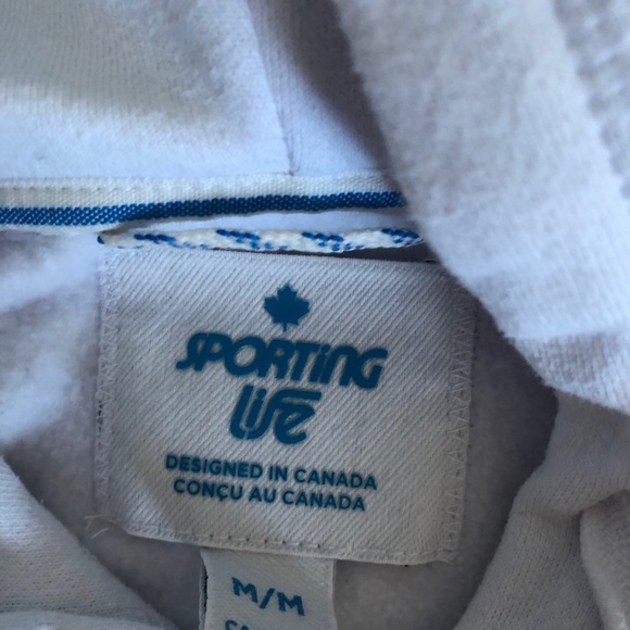 White Sporting Life Hoddie - Picture 2 of 2